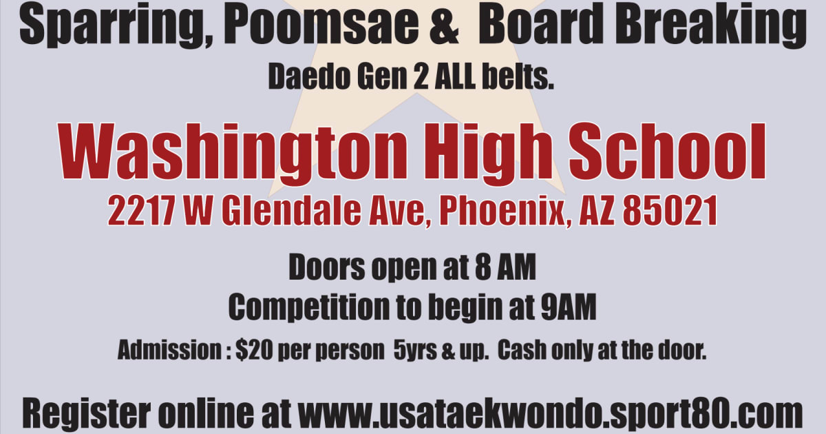 USA Taekwondo 2024 USATKD Arizona State Championships